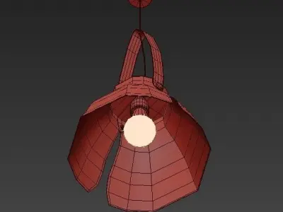 Harebell Pendant 3D model