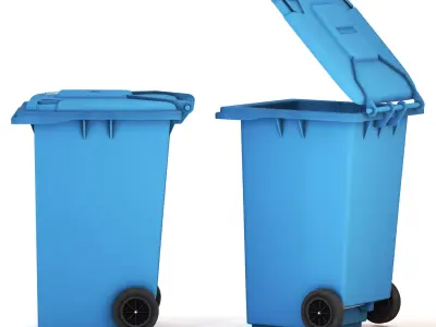 Dustbin Weber 3D model