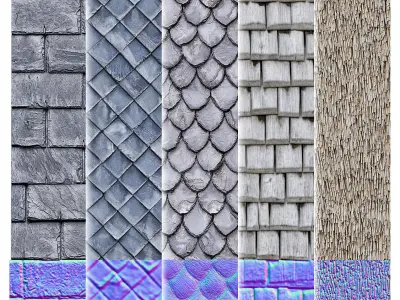 Classic roof Texture