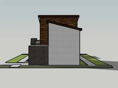 Two Suburb Houses 3D model