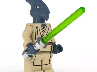 LEGO Minfigure Coleman Trebor 3D model