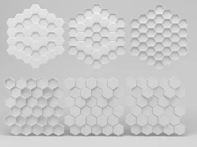 3d wall panel  3D model