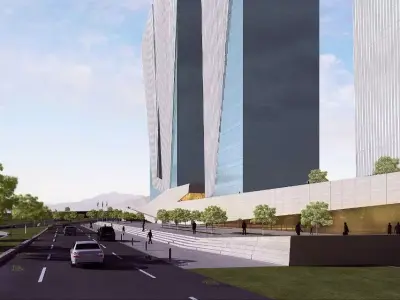 Residential office building  3D model
