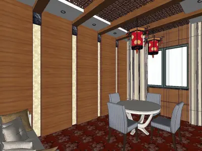 vacation spot-Resort-Fashion Leisure Hotel-0269 3D model