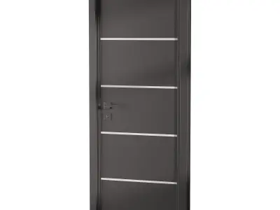 MODERN INTERIOR DOOR 12 3D model