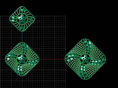 Pendant Set 42 3D print model