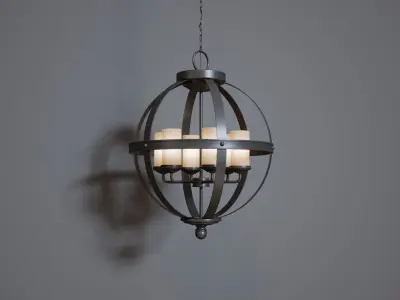 Ceiling Lamp 38 JV01 3D model