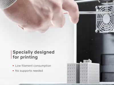 3D Print miniature building RB-US-NY-055 3D print model