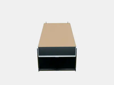 KLEPPSTAD Wardrobe with 2 doors 1 Low-poly 3D model