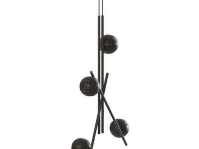 Amara Chandelier 3D model