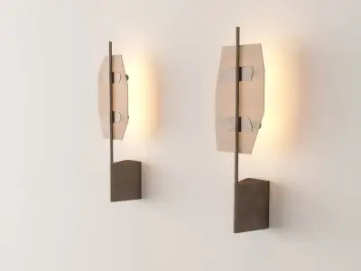 Wall Index Sconce by Volker Haug Studio Free 3D model
