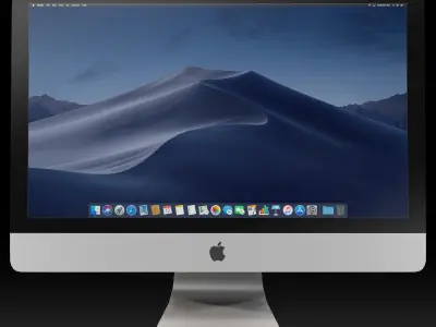 Apple iMac Retina 5K 27inch Display 3D model