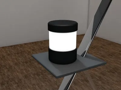 Geometric Lamps Free 3D model