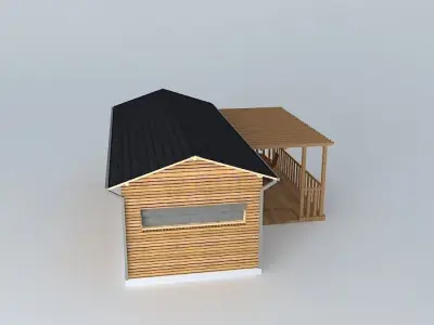 Mobile home Free 3D model