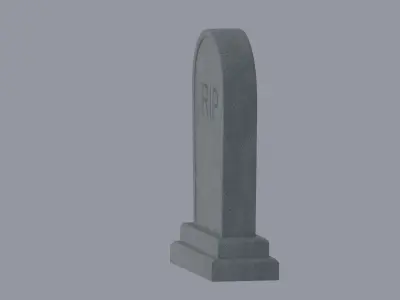 Tombstone 3D model