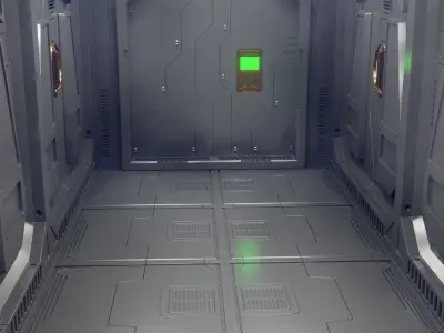 sci-fi set1 3D model