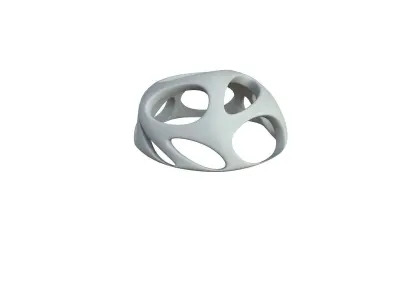 SciFi Cube Object No 52962 Low Poly Shape Low-poly 3D model