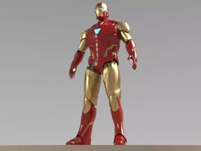 Iron Man Suit 3D model