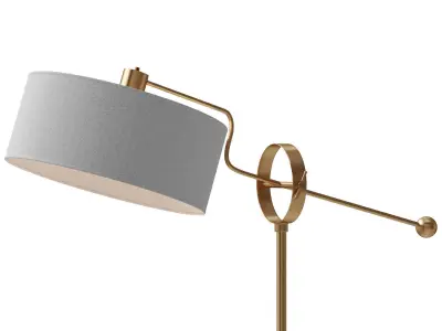 Faustina Floor Lamp Low-poly 3D model