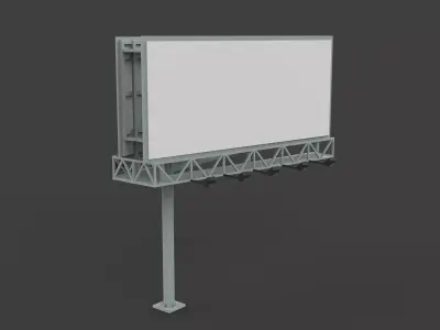  Billboard 03 3D model