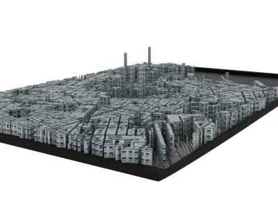 City of Marseille 3D model