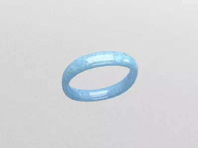 Jade Ring JBF1 Free 3D model