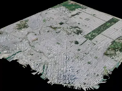 San Fransisco - USA 3D model