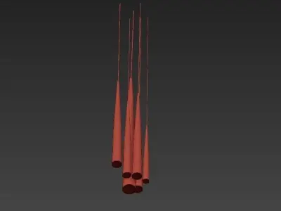 Firlinfeu chandelier 3D model