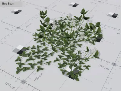 Nature Assets - Lake Plants Low-poly 3D model
