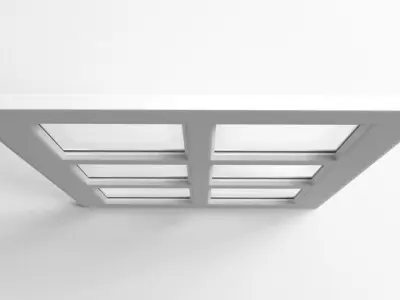 Window 3 door 3D model