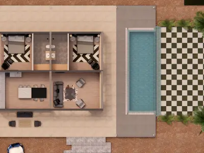 Farm House 3D model order