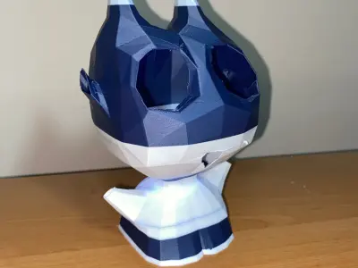 Alien Lamp 3D print model