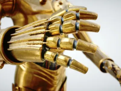 Robot C3PO  3D model