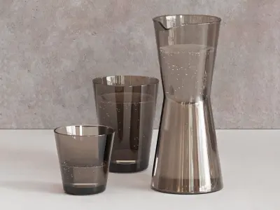 Kartio Carafe Set 3D model