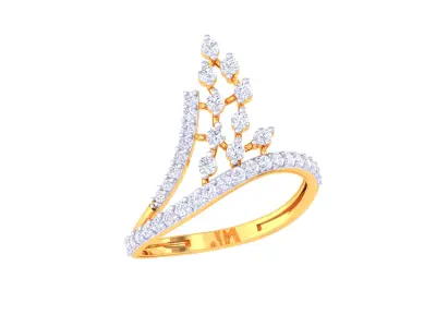 Women Ring MTL 3dm STL OBJ FBX Details 3D print model 12