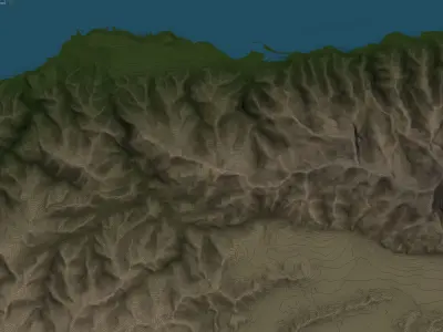 Caracas Low-poly 3D model