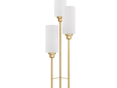  360 Lighting Malone Modern Tree Table Lamp 3D model