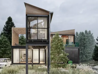 container house  3D model