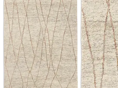 BHANDARA JUTE RUG 3D model