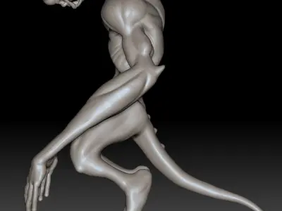 Creature A1 3D model