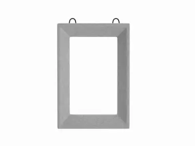 Concrete Window Panel 3D model