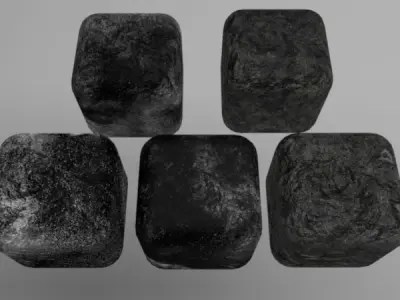 Concrete Materials Pack 1 for C4D R20 3D model