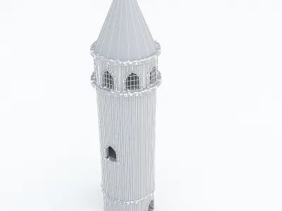 Castle pack part2 Low-poly 3D model