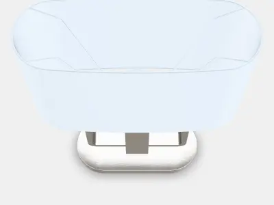 UPPVIND Table lamp Low-poly 3D model