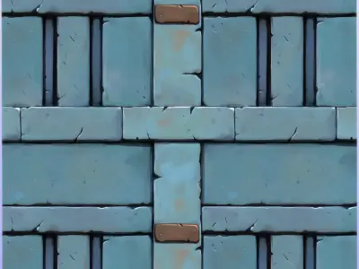 Stylized Wall Seamless Texture Texture 45