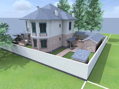 house design 3D model