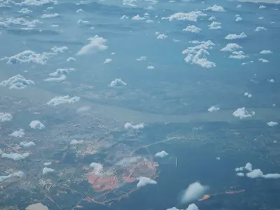 Anqing China City Landscape 3D Model 3D model