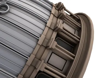 Basilica of Our Lady of Peace 3D model