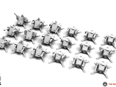 Valour Korps - Defense Turret 3D print model