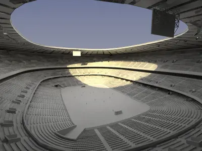 Allianz arena 3D model